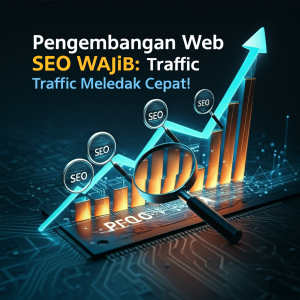 Generate an eye-catching, high-quality featured image prompt for a blog post about: Pengembangan Web