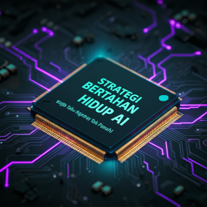 Generate an eye-catching, high-quality featured image prompt for a blog post about: Strategi Bertaha